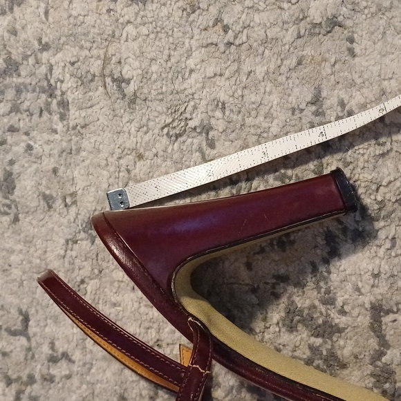 Etienne Aigner vintage leather slingback heels 10 N - Picture 17 of 17